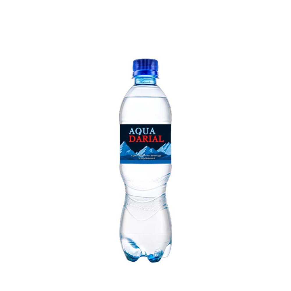 Вода природная артезианская питьевая «Аква Дарьял» газированная «Aqua Darial» пэт 0,5л