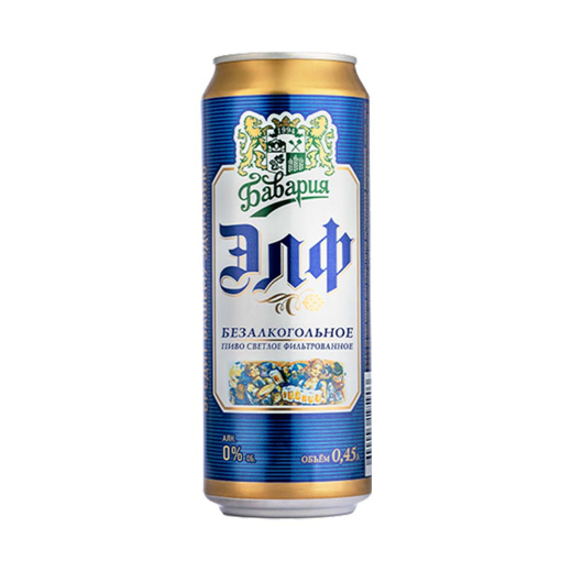 Бавария «ELF» безалкогольное ж/б 0,5л