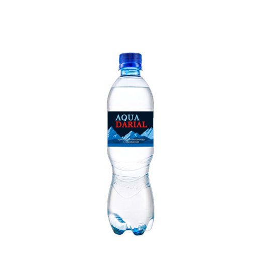 Вода природная артезианская питьевая «Аква Дарьял» газированная «Aqua Darial» пэт 0,5л