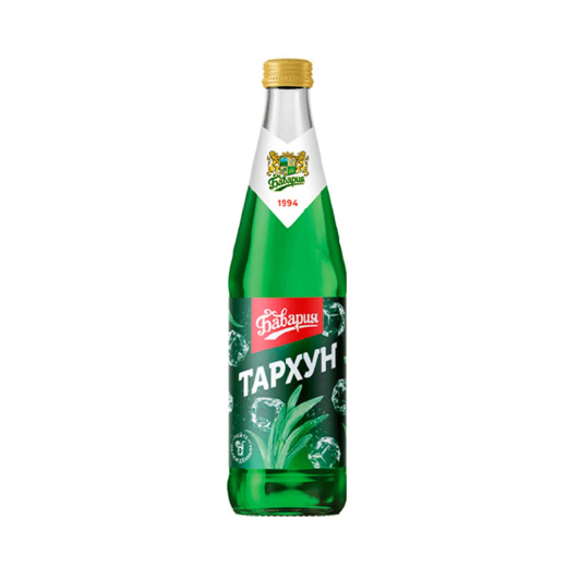 Сладкий газированный напиток "Бавария Тархун" с/б 0,5л