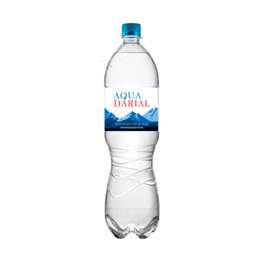 Вода природная артезианская питьевая «Аква Дарьял» негазированная «Aqua Darial» пэт 1,5л
